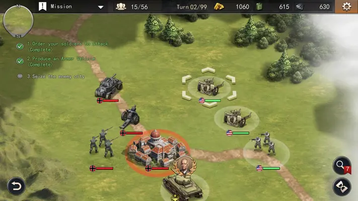 World War 2 Strategy Games android App screenshot 1